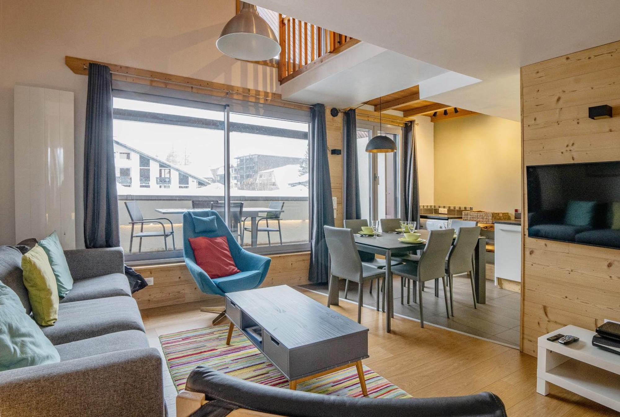 Apartment Genevrier - Spacious Balcony With Mont Blanc Views Chamonix Exterior photo
